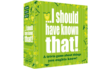 I Should Have Known Trivia Game