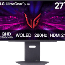 LG 27" Ultragear OLED Gaming Monitor - 280Hz, 0.03ms, G-Sync