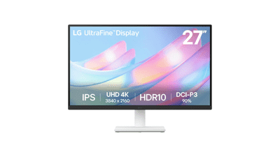 LG 27US500-W 27-Inch 4K UHD HDR10 IPS Monitor