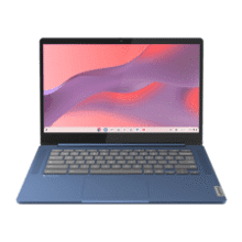 Lenovo IdeaPad Slim 3 Chromebook: Lightweight, HD Display, Abyss Blue