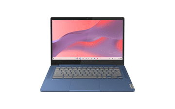 Lenovo IdeaPad Slim 3 Chromebook: Lightweight, HD Display, Abyss Blue