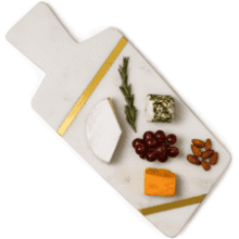 Marble Cheese Board Charcuterie