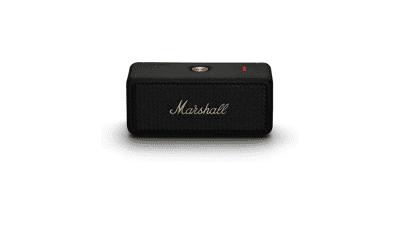 Marshall Emberton II: Portable Bluetooth Speaker - Black & Brass