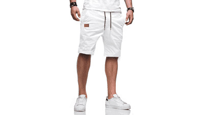 Men's Cotton Stretch Golf Shorts