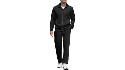 Men's Tracksuit Set - 2 Piece Athletic Sweatsuit