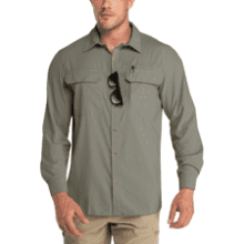 Men's UPF 50+ Sun Protection Shirt - Long Sleeve, Quick Dry