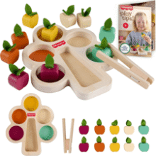 Montessori Wooden Sorting Tree - Ages 3+