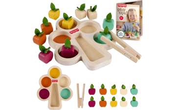 Montessori Wooden Sorting Tree - Ages 3+