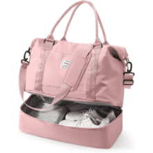 Pink Travel Duffel Bag