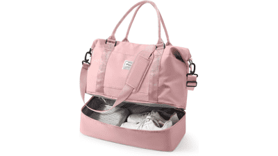 Pink Travel Duffel Bag