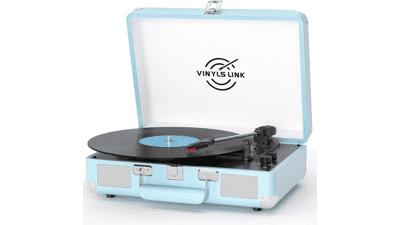 Portable Vinyl Record Player