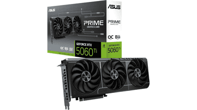 RTX 5060 Ti: ASUS Prime OC Edition - 8GB GDDR7