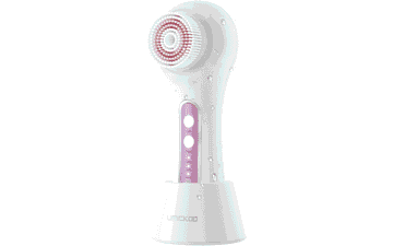 Rechargeable Face Scrubber Exfoliator with 5 Brush Heads