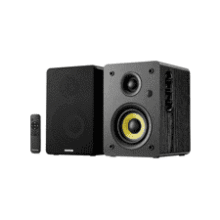 Sanyun SW206 Bookshelf Speakers - HiFi, Bluetooth 5.4, 80W Active