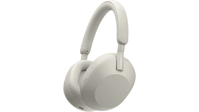 Sony WH-1000XM5: Premium Noise Canceling Headphones - Silver