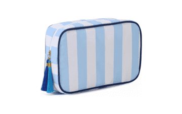 Stripe Makeup Travel Bag