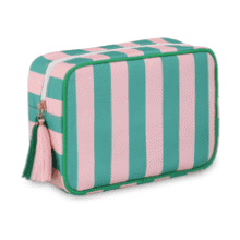 Stripe Makeup Travel Bag