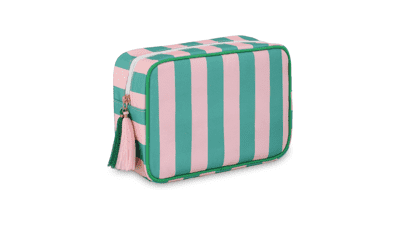 Stripe Makeup Travel Bag