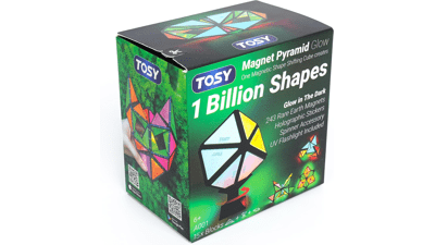 TOSY Magnet Pyramid Glow Puzzle