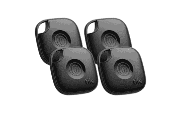 Tile Mate 4-Pack: Bluetooth Tracker for Keys, Bags & More