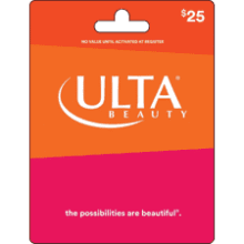 Ulta Beauty $25 Gift Card