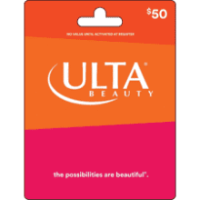 Ulta Beauty $50 Gift Card