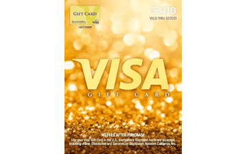 Visa $100 Gift Card