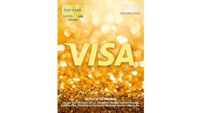 Visa $100 Gift Card
