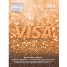 Visa $25 Gift Card
