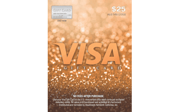 Visa $25 Gift Card