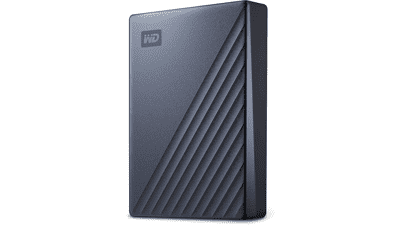 WD 5TB My Passport Ultra Blue - Portable External Hard Drive