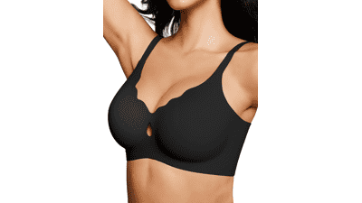Wireless Push Up Bra: Seamless Full Coverage & Lift