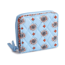 Women's Cotton Zip Wallet