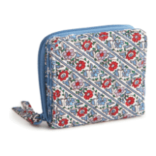 Women's Cotton Zip Wallet