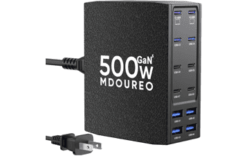 12-Port USB C Charging Station