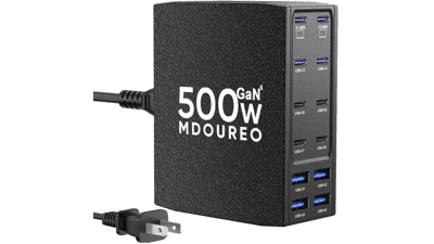 12-Port USB C Charging Station