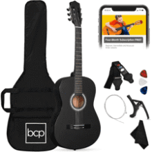 38in Acoustic Guitar Starter Kit