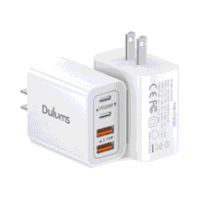 40W 4-Port USB C Charger