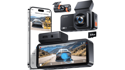 4K Dual Dash Cam