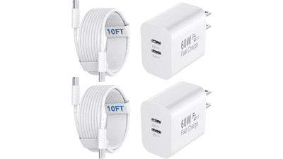 60W USB C Fast iPhone Charger