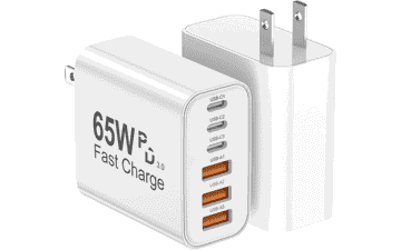 65W 6-Port USB C Charger
