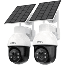 AOSU Solar Security Camera System