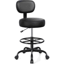 Adjustable Drafting Chair with Footrest