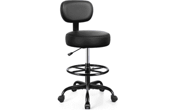 Adjustable Drafting Chair with Footrest