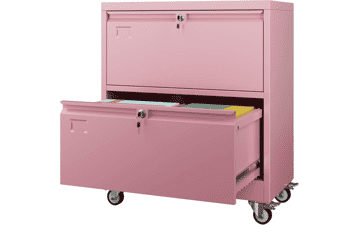 Aobabo 2 Drawer File Cabinet