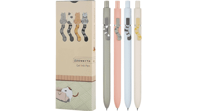 Cute Cat Pens 0.5mm Fine Point