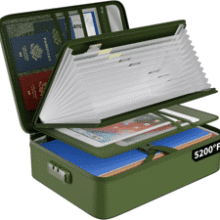 Fireproof File Organizer Bag