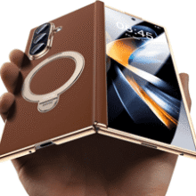 Galaxy Z Fold 6 Leather Case