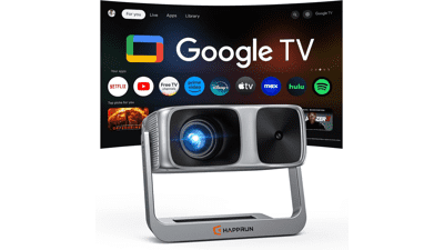 Google TV 4K Outdoor Projector