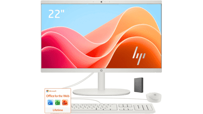 HP 22 FHD All-in-One Desktop